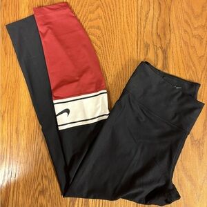 Nike Women’s Power Victory Leggings w/ Crimson & White NWT